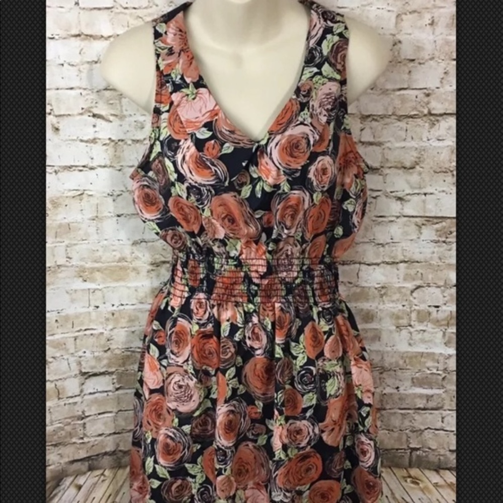 3.	Living Doll LA Rose Floral Print Dress